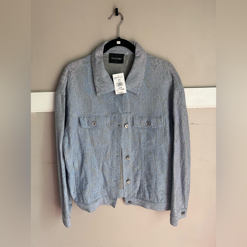Dolce Cabo Light Gray Shirt Jacket